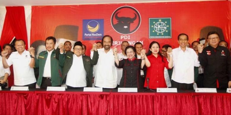 Terjadi "Physical Distancing" antara Jokowi dan Partai Koalisi?